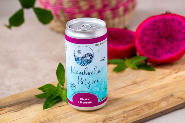 Novo sabor de kombucha Patyom, leve e refrescante!